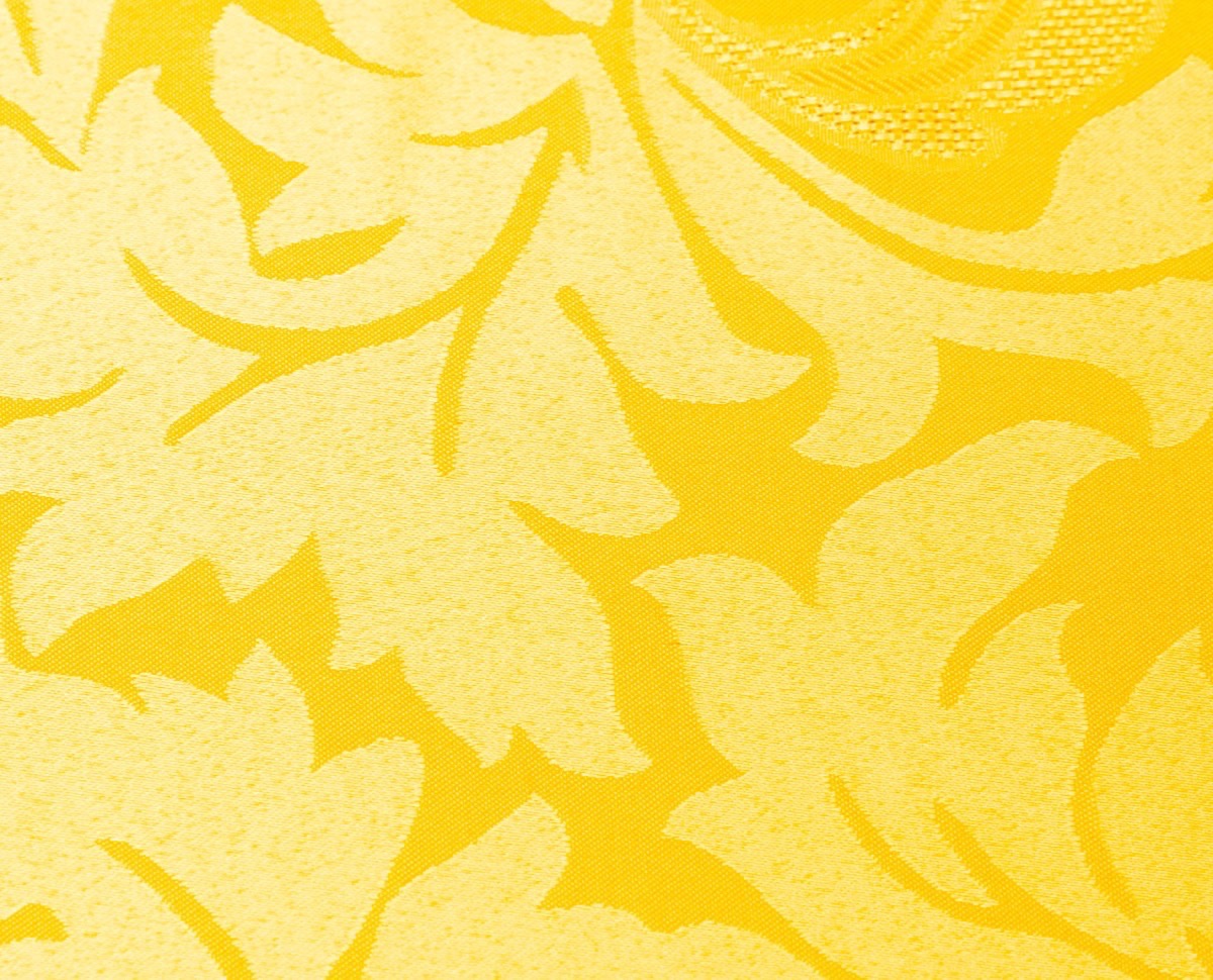 Cortina Jacquard amarillo